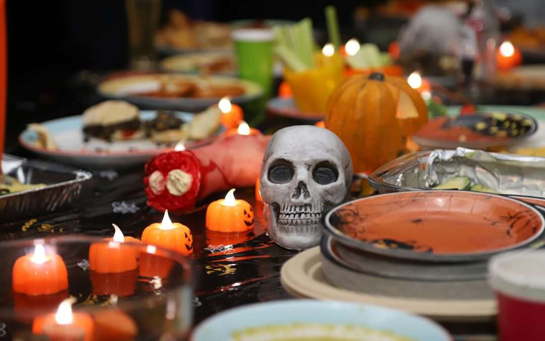 Decoración de Halloween para restaurantes