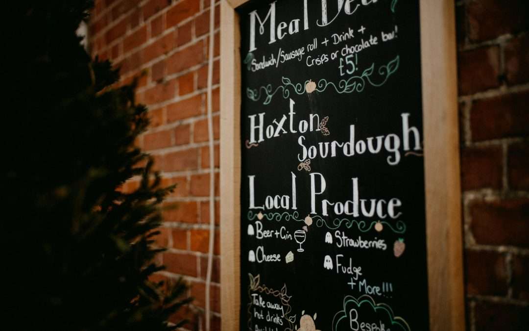 Diseño de menús navideños