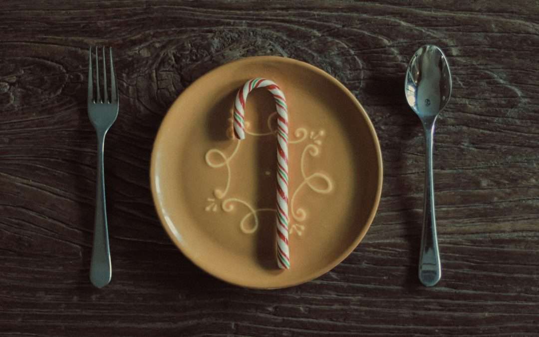 Fotografía de platos navideños