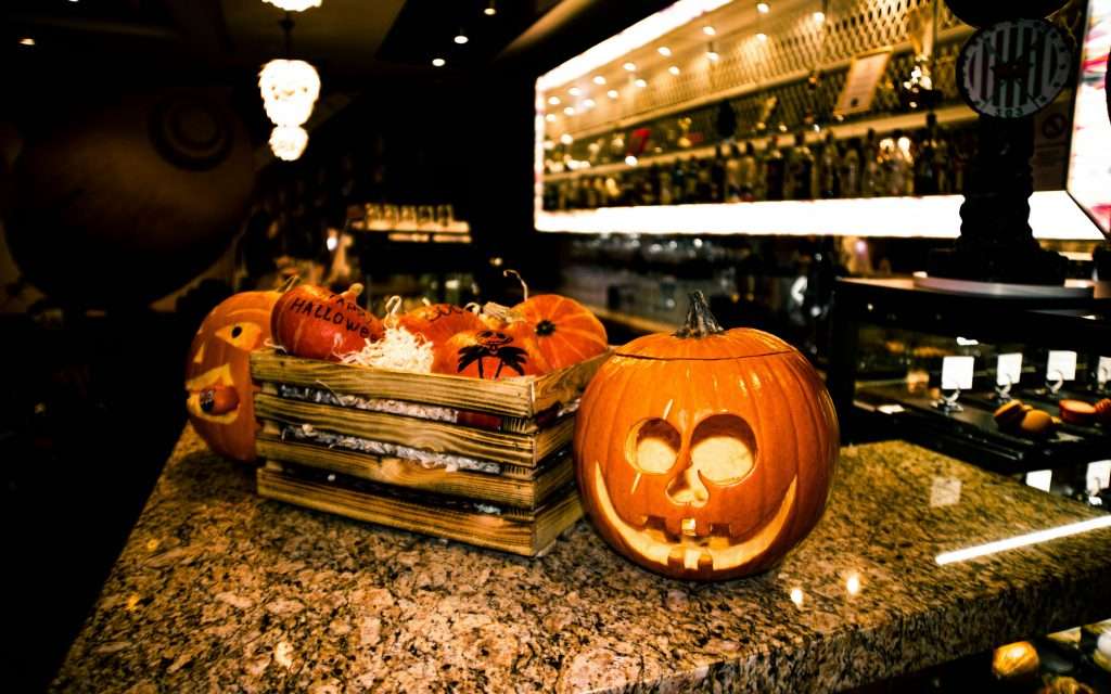 Decoración de Halloween para restaurantes