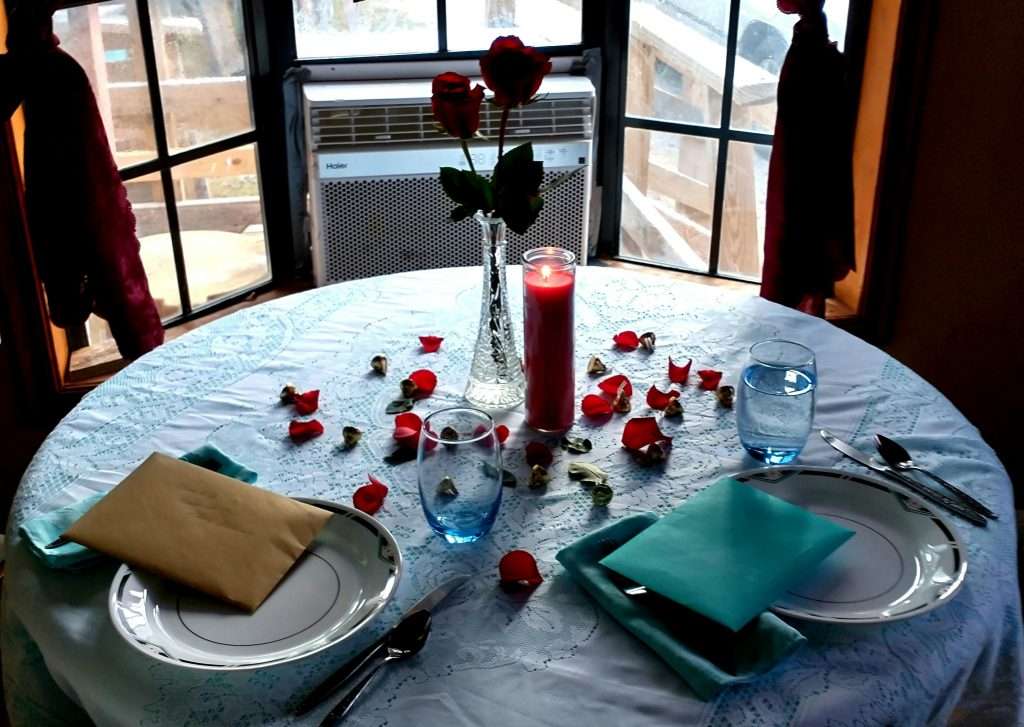 preparar restaurante para San Valentín